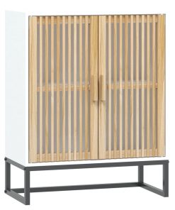 Komoda bijela 60 x 30 x 75 cm od konstruiranog drva