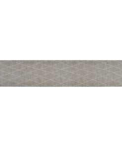 Kuhinjski tepih perivi s uzorkom rombova 60 x 300 cm baršunasti