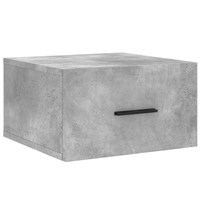 Zidni noćni ormarić Siva betona 35 x 35 x 20 cm
