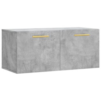 Zidni ormarić boja betona 80x36