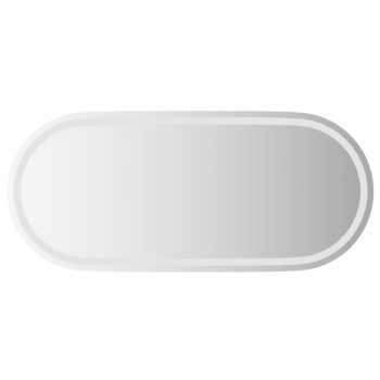 LED kupaonsko ogledalo 100 x 45 cm ovalno