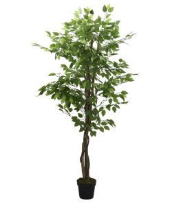 Umjetno stablo fikusa 1008 listova 180 cm zeleno