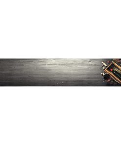 Kuhinjski tepih perivi s uzorkom boce vina 60x300 cm baršunasti