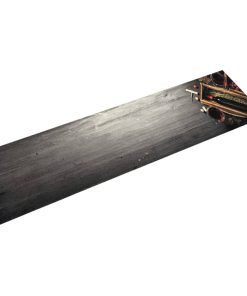 Kuhinjski tepih perivi s uzorkom boce vina 60x300 cm baršunasti