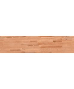 Zidna polica 100x20x4 cm od masivne bukovine