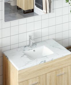 Kupaonski umivaonik bijeli 30