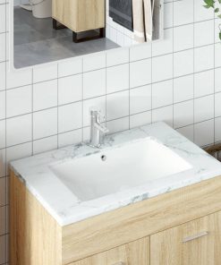 Kupaonski umivaonik bijeli 55