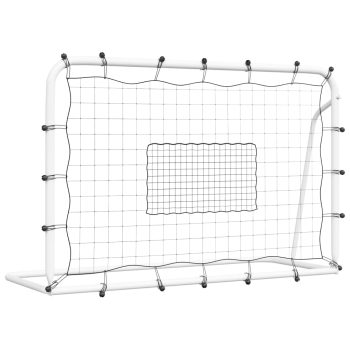 Nogometna mreža za odbijanje 184 x 61 x 123 cm željezo i PE