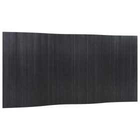 Sobna pregrada siva 165 x 400 cm od bambusa