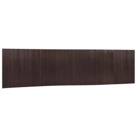 Sobna pregrada tamnosmeđa 165 x 800 cm od bambusa