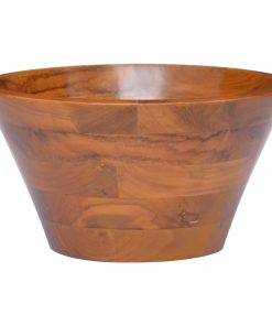 Umivaonik od masivne tikovine Φ 40 x 20 cm