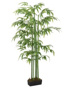 Umjetno stablo bambusa 384 listova 120 cm zeleno