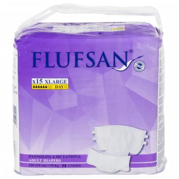 Flufsan pelene za odrasle jednokratne 15 kom veličina XL
