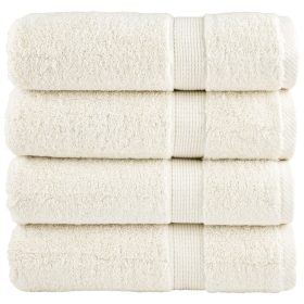 Ručnici za kupanje 4 kom tirkizni 100x150 cm 600gsm 100% pamuk
