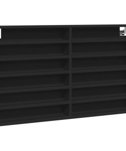 Vitrina crna 100x8
