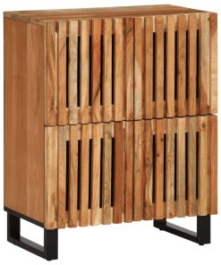 Komoda od masivnog drva bagrema 60 x 34 x 75 cm