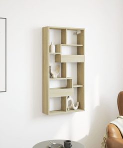 Zidni ormarić boja hrasta sonome 50x15x100 cm konstruirano drvo